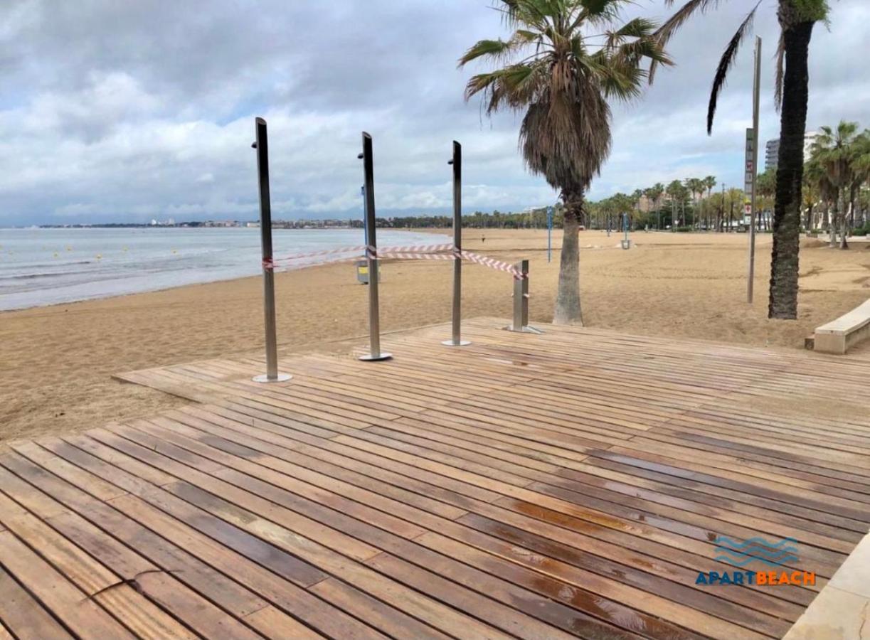 Apartbeach Michelangelo De Luxe Climatizado Y Junto Playa 08 Салоу Экстерьер фото